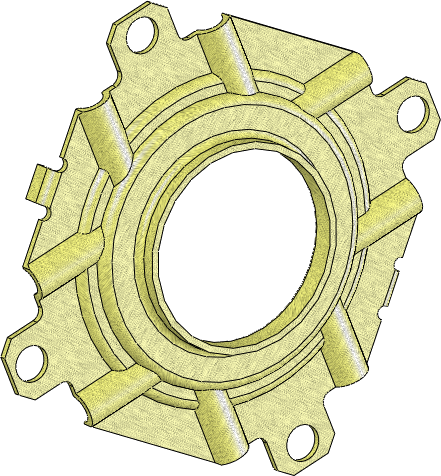 plaque support de roulement