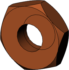 écrou H M10