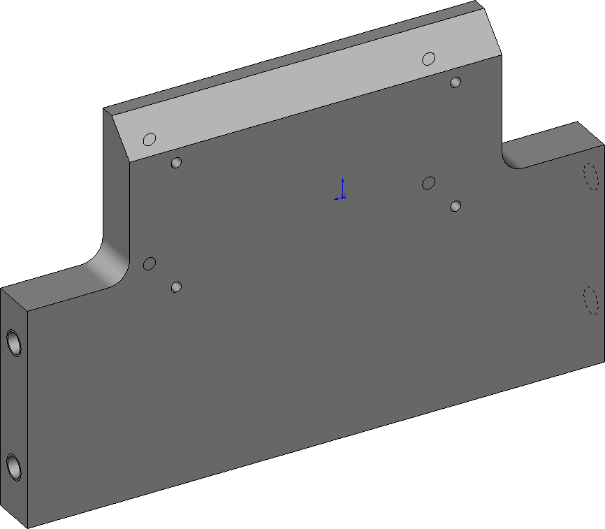 Plaque support de posoir