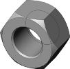 Écrou hexagonal ISO 4032-M12