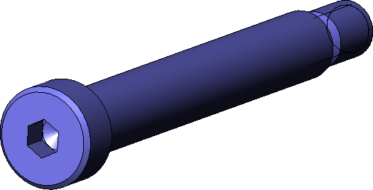 Vis épaulée M5x40 NF E 27-191